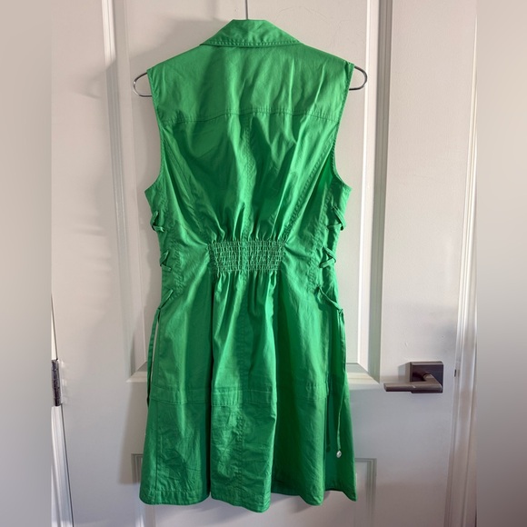 NWOT - Derek Lam Vibrant Green Midi Dress - Picture 2 of 9